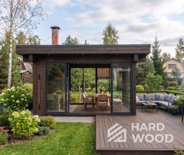 Беседка с мангальной зоной №102 - фото 2307